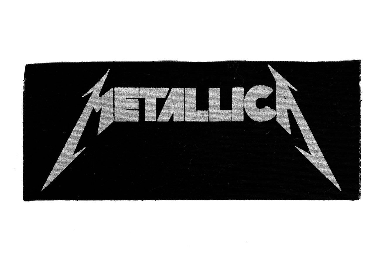 Metallica Logo Cloth Patch