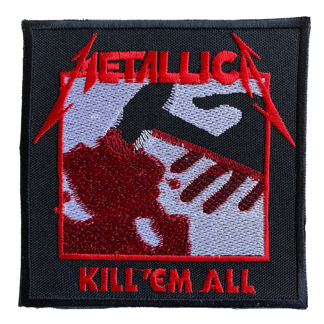 Metallica Kill Em All Embroidered Patch