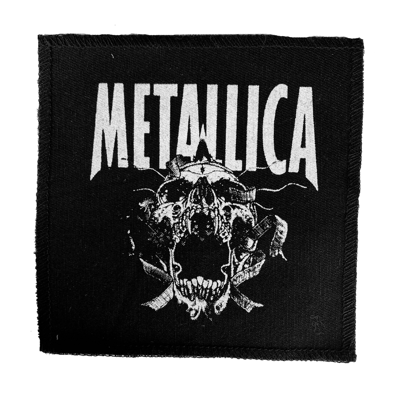 Metallica Skull Cloth Patch