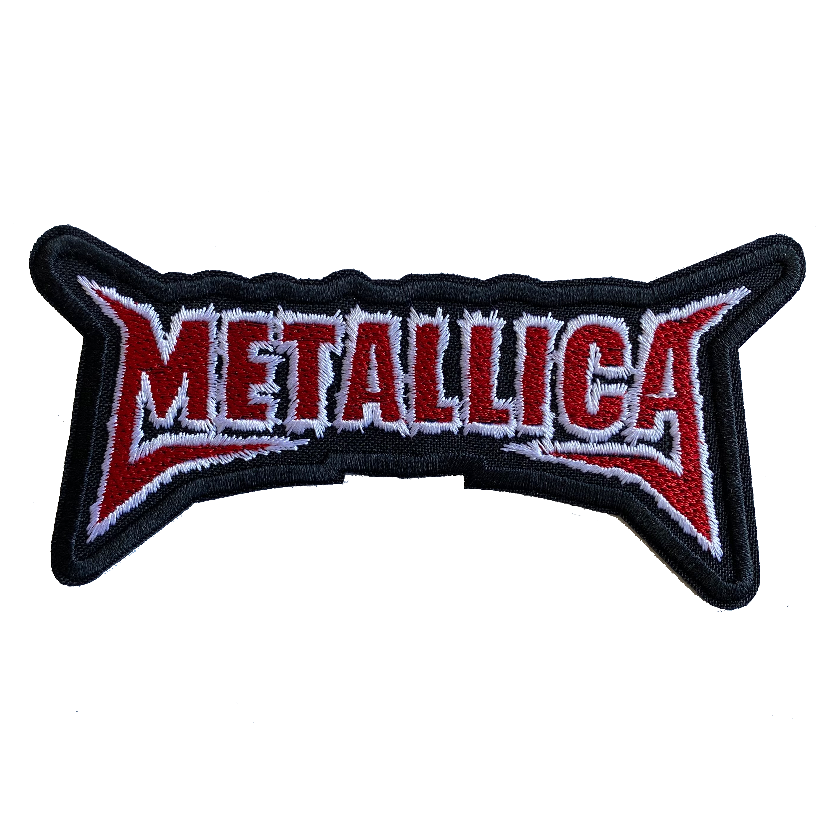 Metallica Red Logo Embroidered Patch