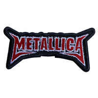 Thumbnail for Metallica Red Logo Embroidered Patch
