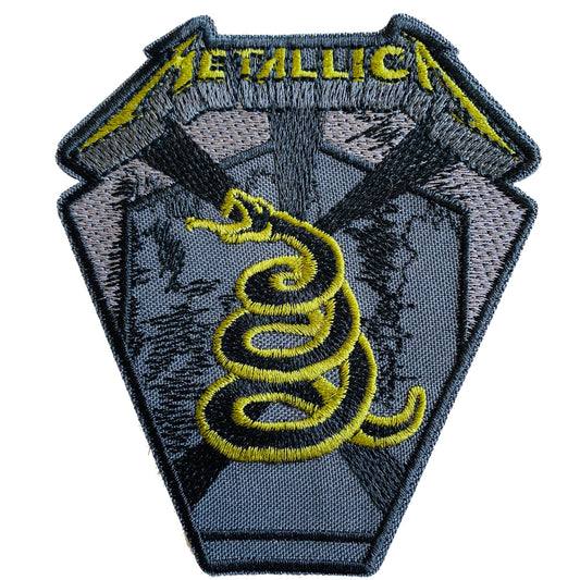 Metallica Black Album Embroidered Patch