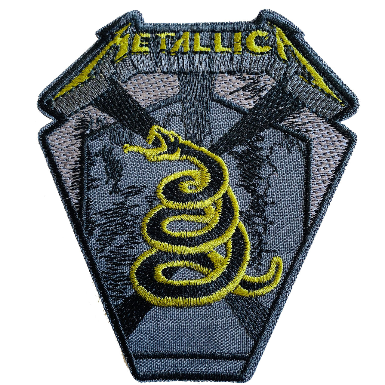 Metallica Black Album Embroidered Patch