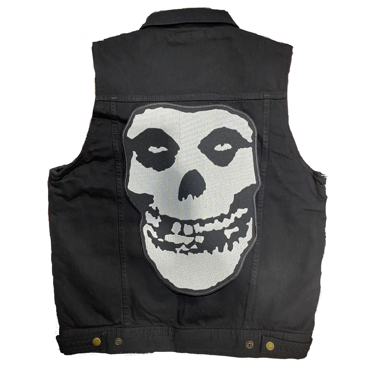 Misfits Fiend Skull Embroidered Back Patch