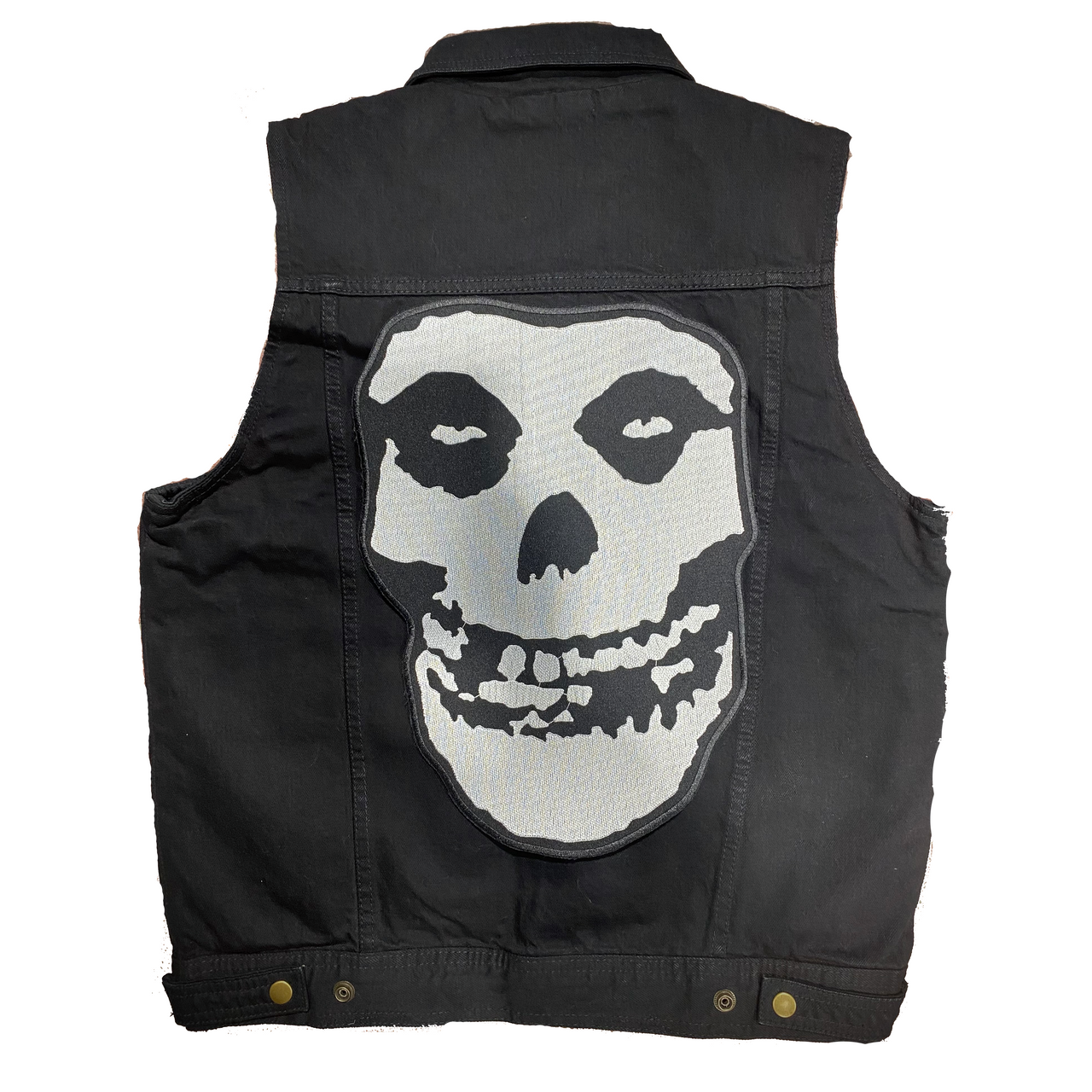 Official Misfits Patch Small Logo Skull Embroidered Iron On