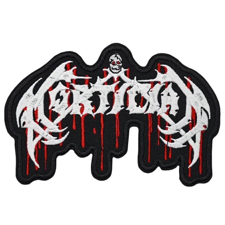Mortician Logo Embroidered Patch