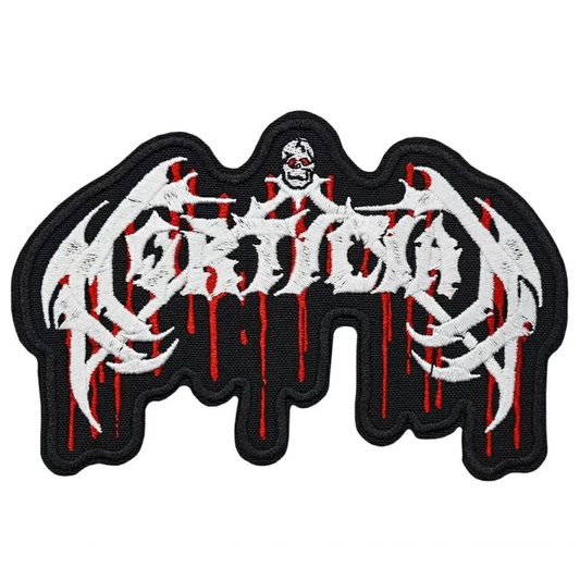 Mortician Logo Embroidered Patch