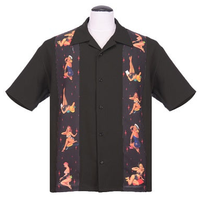 Thumbnail for Multi Pinup Bowling Shirt by Steady Clothing