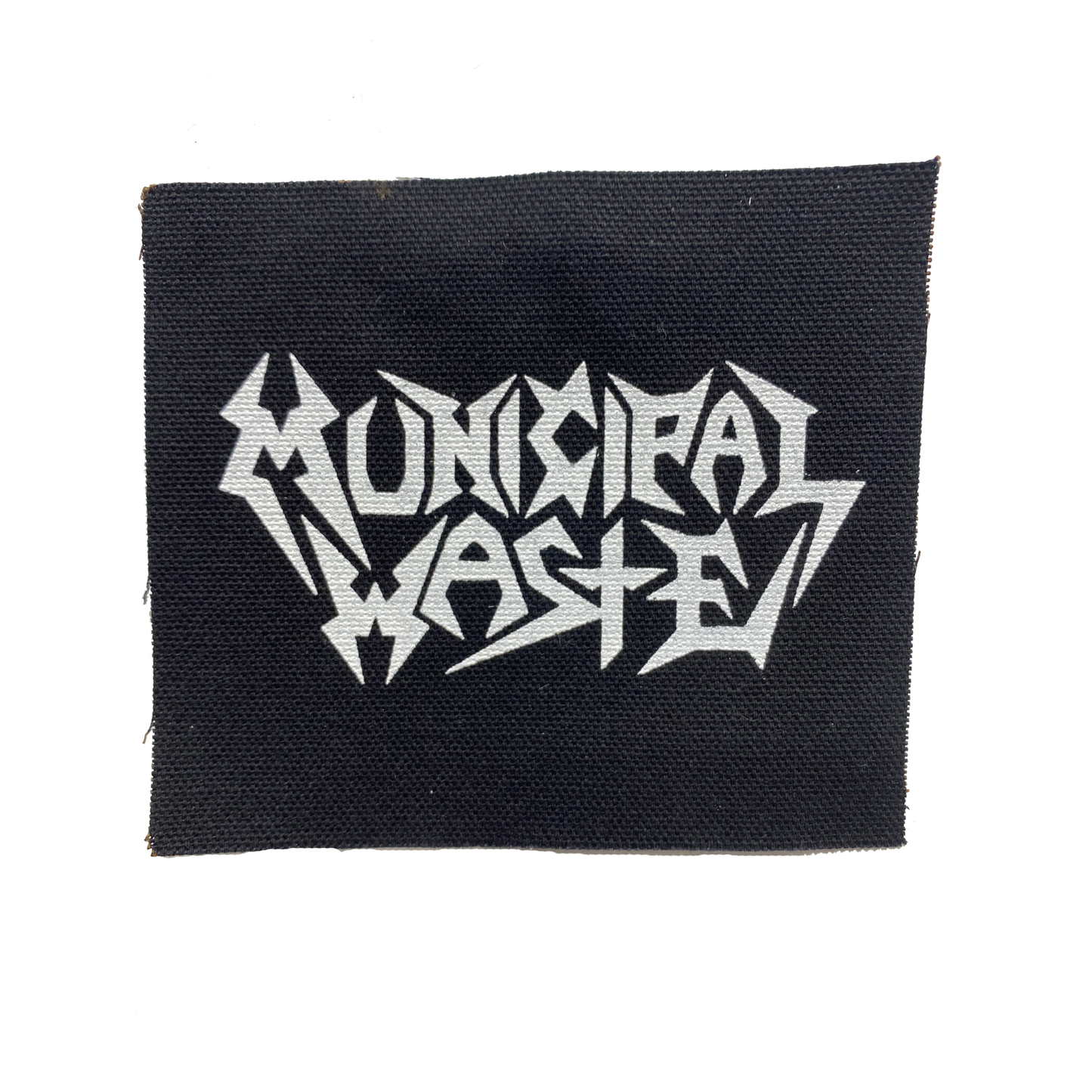 Municipal Waste Logo Cloth Patch