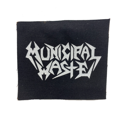 Municipal Waste Logo Cloth Patch