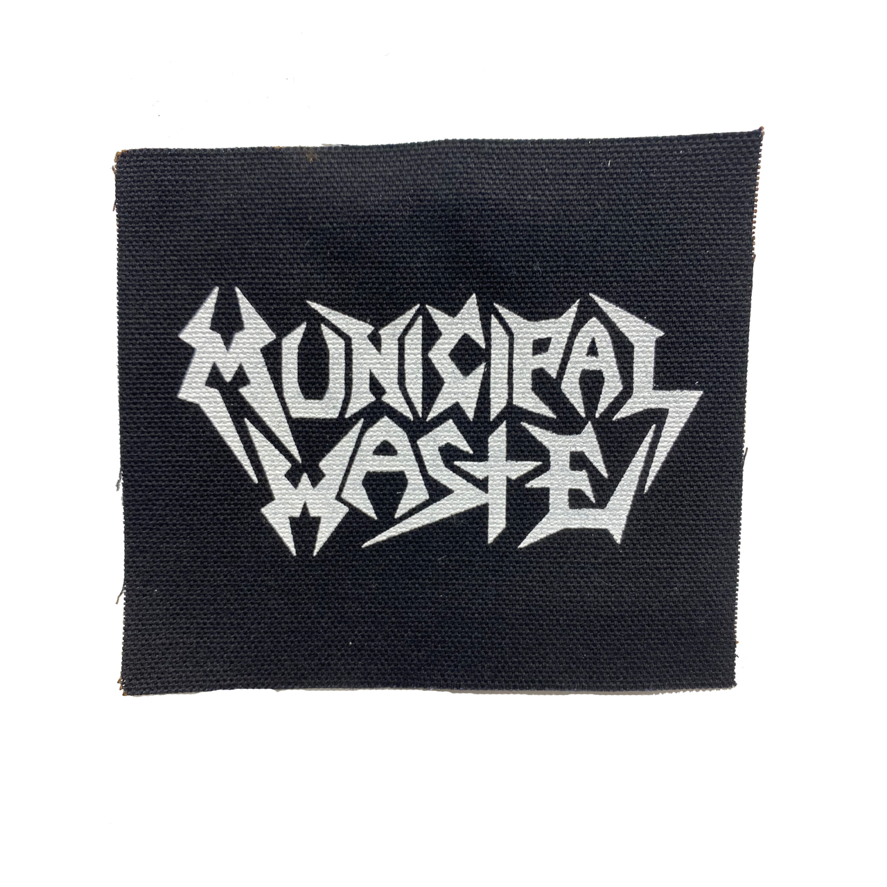 Municipal Waste Logo Cloth Patch