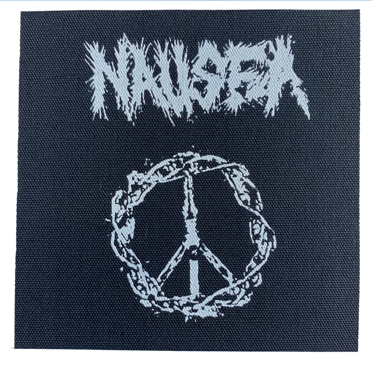 Nausea Peace Sign Cloth Patch