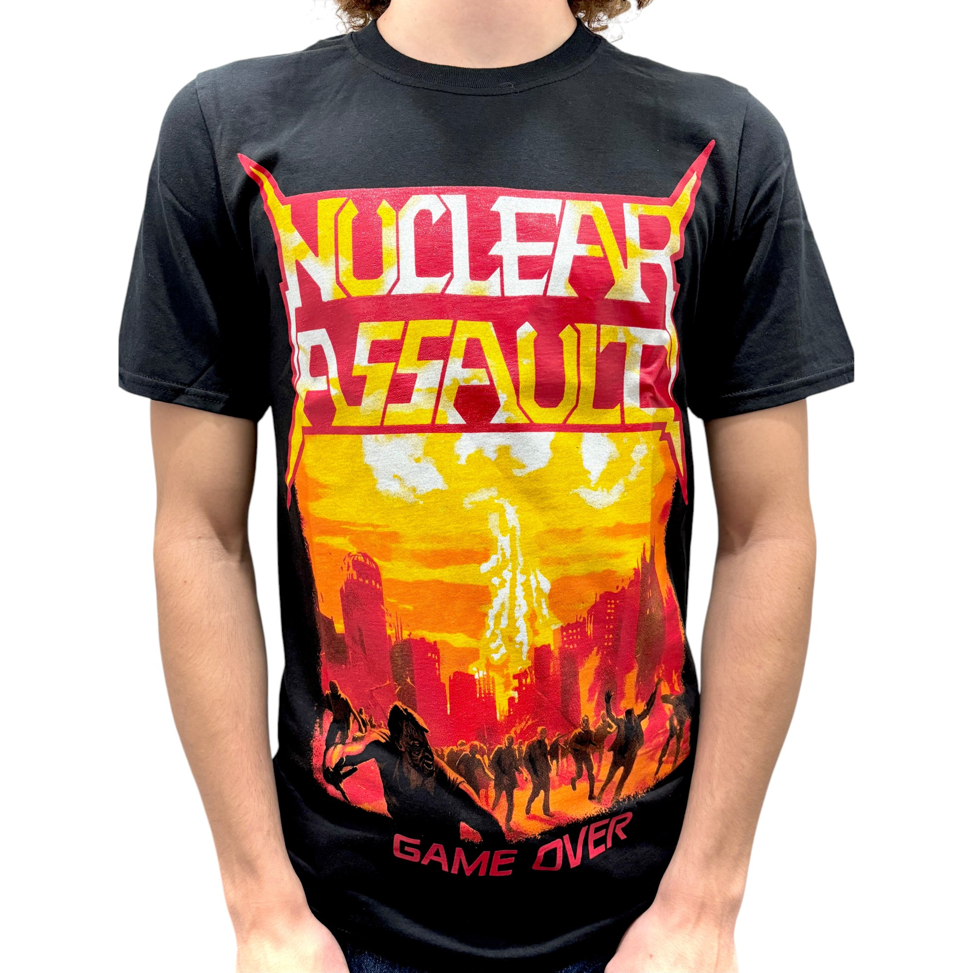 Nuclear Assault Game Over Official Band T-Shirt - Thrash Metal