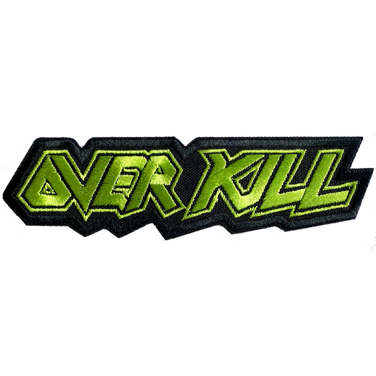 Overkill Logo Embroidered Patch