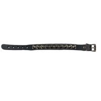 Thumbnail for Single Row Cone Studded Adjustable Wristband