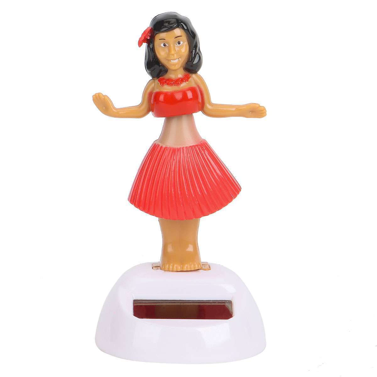 Red Solar Hula Girl