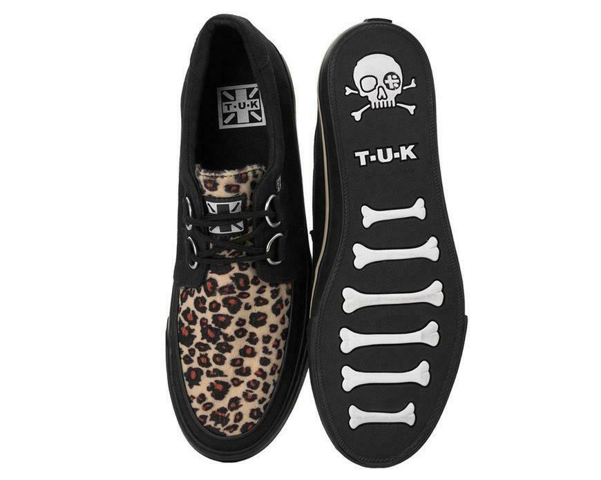 TUK Leopard Sneaker Creeper A9181