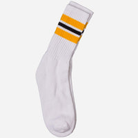 Thumbnail for Striped White Tube Socks