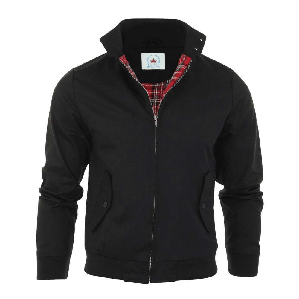 Harrington Jacket Black by Relco London