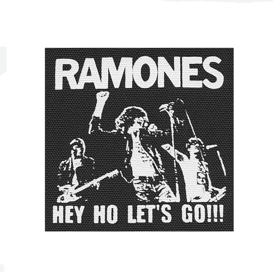 Ramones Hey Ho Lets Go Cloth Patch