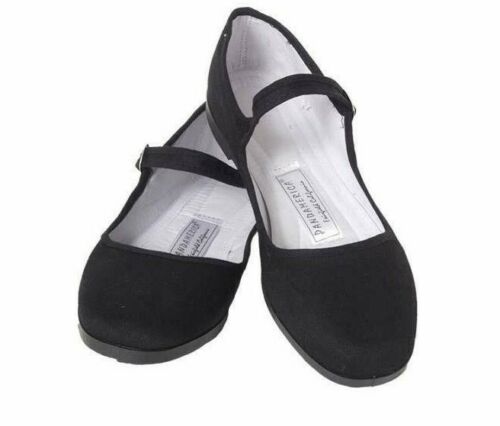 Pandamerica Mary Jane Black Cotton