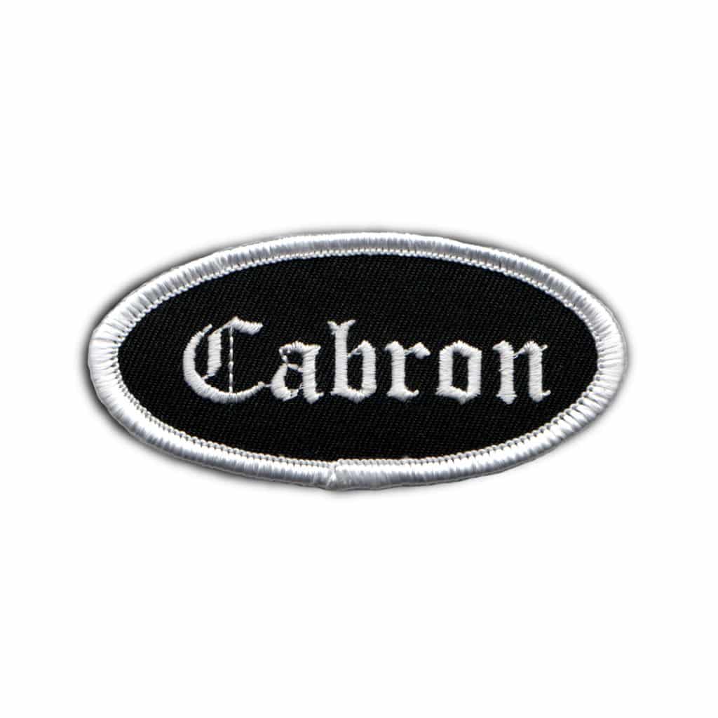 Cabron Name Tag Patch