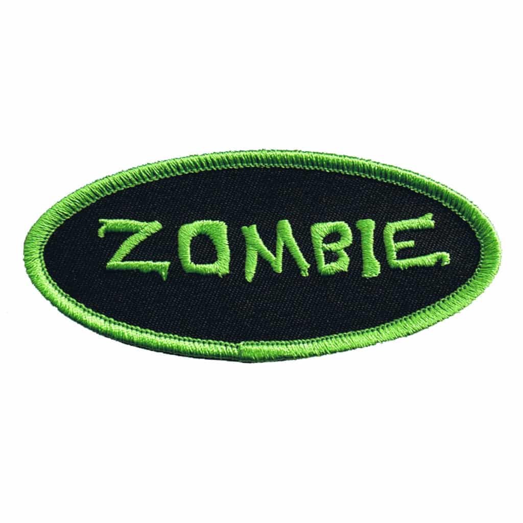 Zombie Name Tag Patch