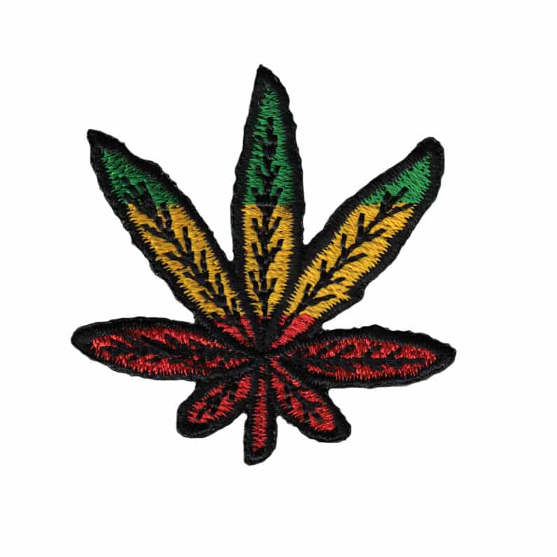 Rasta Leaf Patch