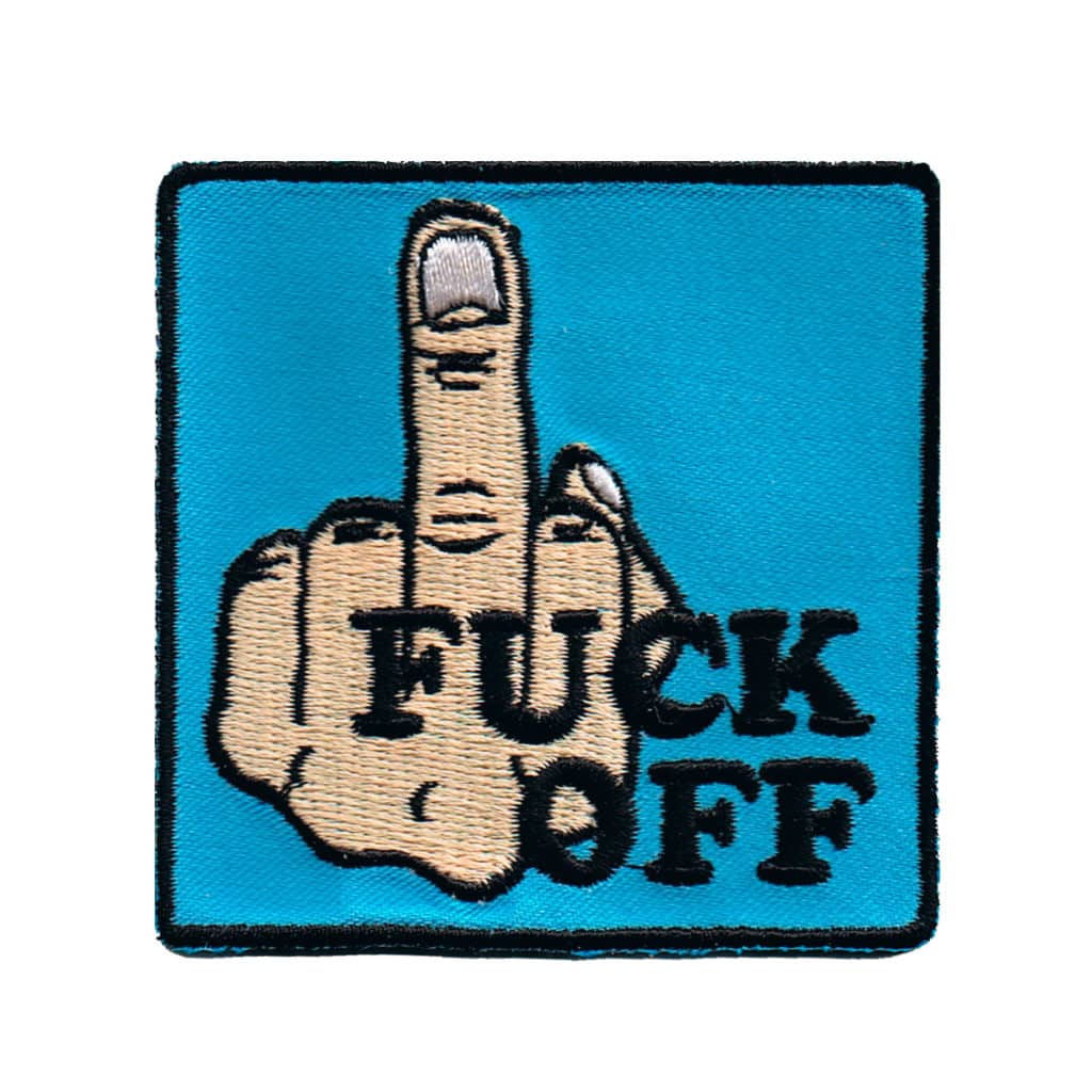 Fuck Off Middle Finger Patch