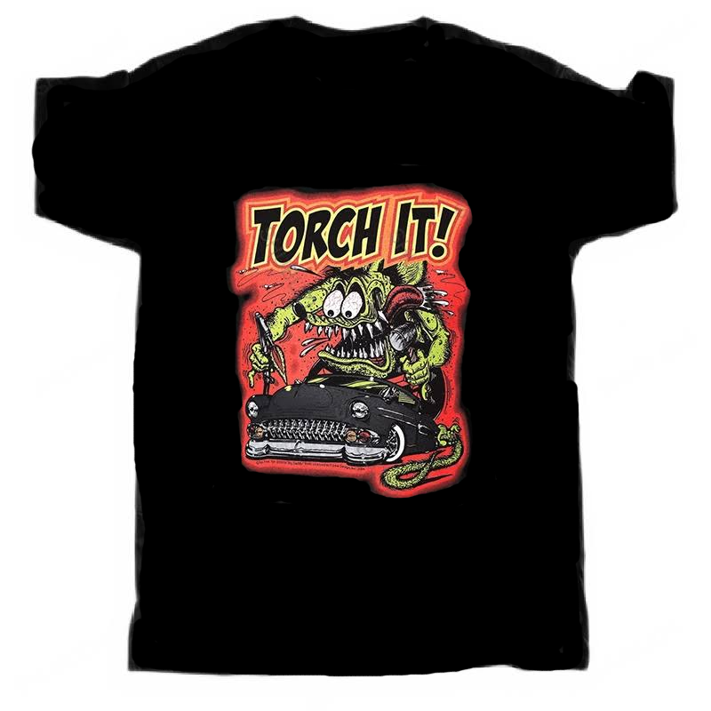 Rat Fink Torch It T-Shirt