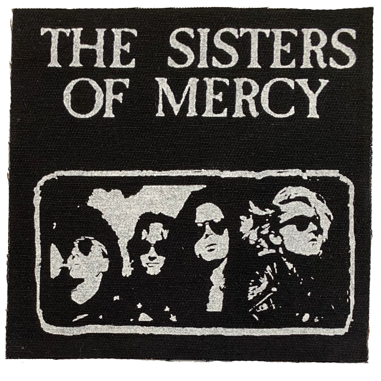 Sisters Of Mercy Group Photo Cloth Patch