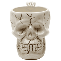 Thumbnail for White Ceramic Skull Mug