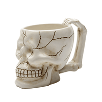 Thumbnail for White Ceramic Skull Mug