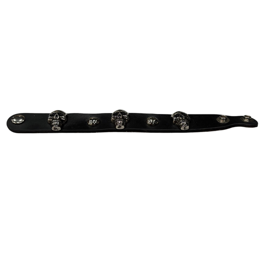 Skull Studded Wristband