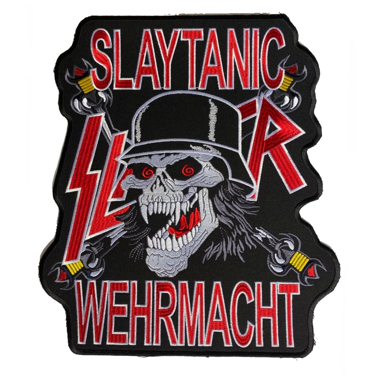 Slayer Slaytanic Wehrmacht Back Patch