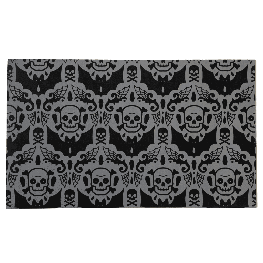 Spooky Damask Rug