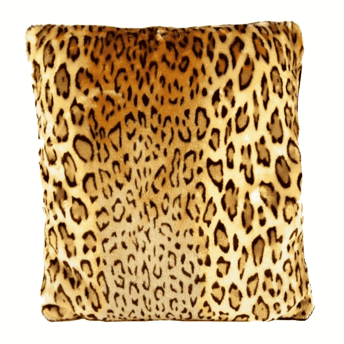 Velvet Leopard Pillow by Sourpuss Clothing