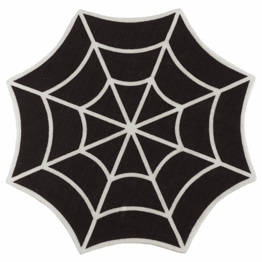 Rubber Spider Web Doormat
