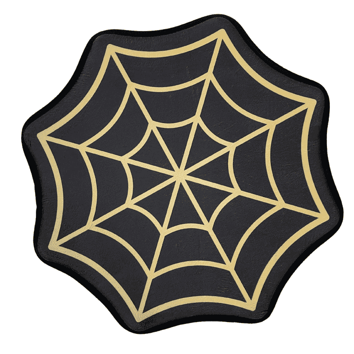 Spiderweb Bath Mat by Sourpuss Clothing