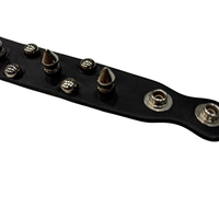 Thumbnail for Spike and Round Studded Wristband