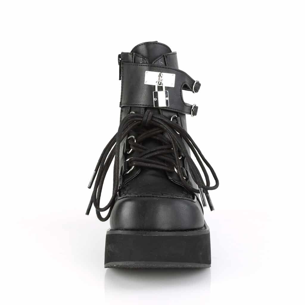 Demonia Platform Ankle Boot Sprite-70