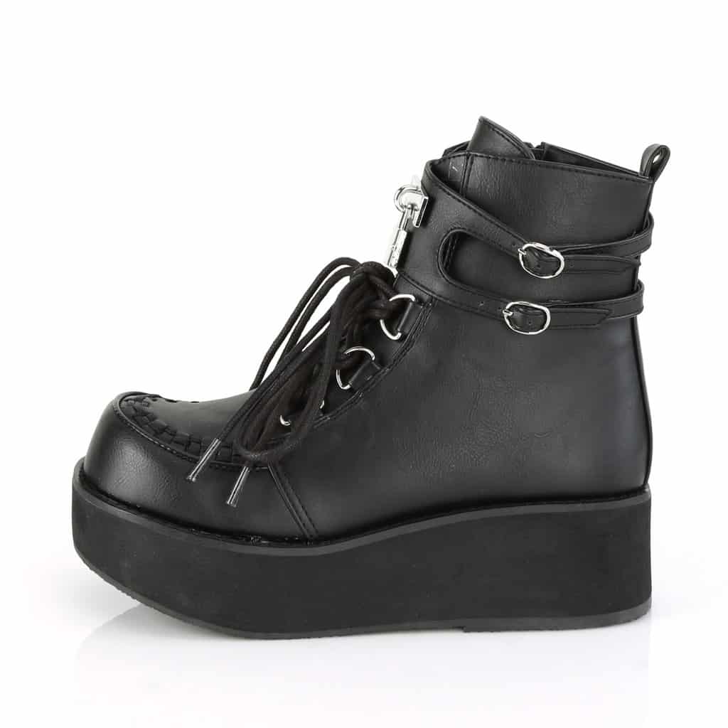Demonia Platform Ankle Boot Sprite-70