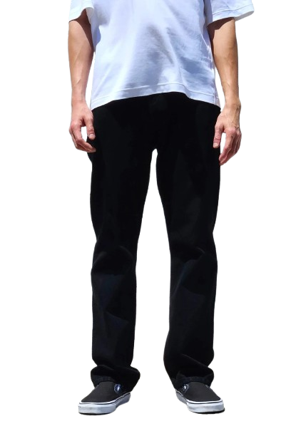 Black Straight Fit Jeans
