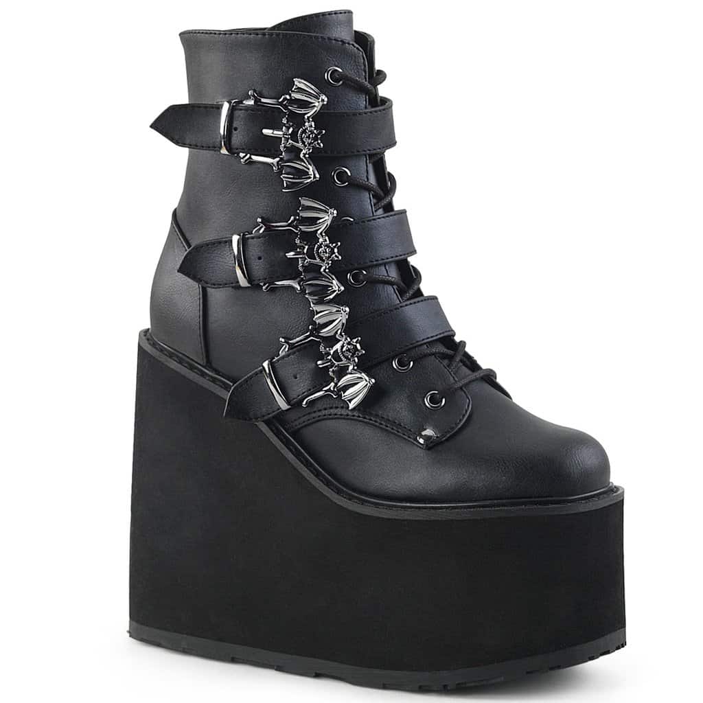 Bat Buckle Platform Boot Swing-103