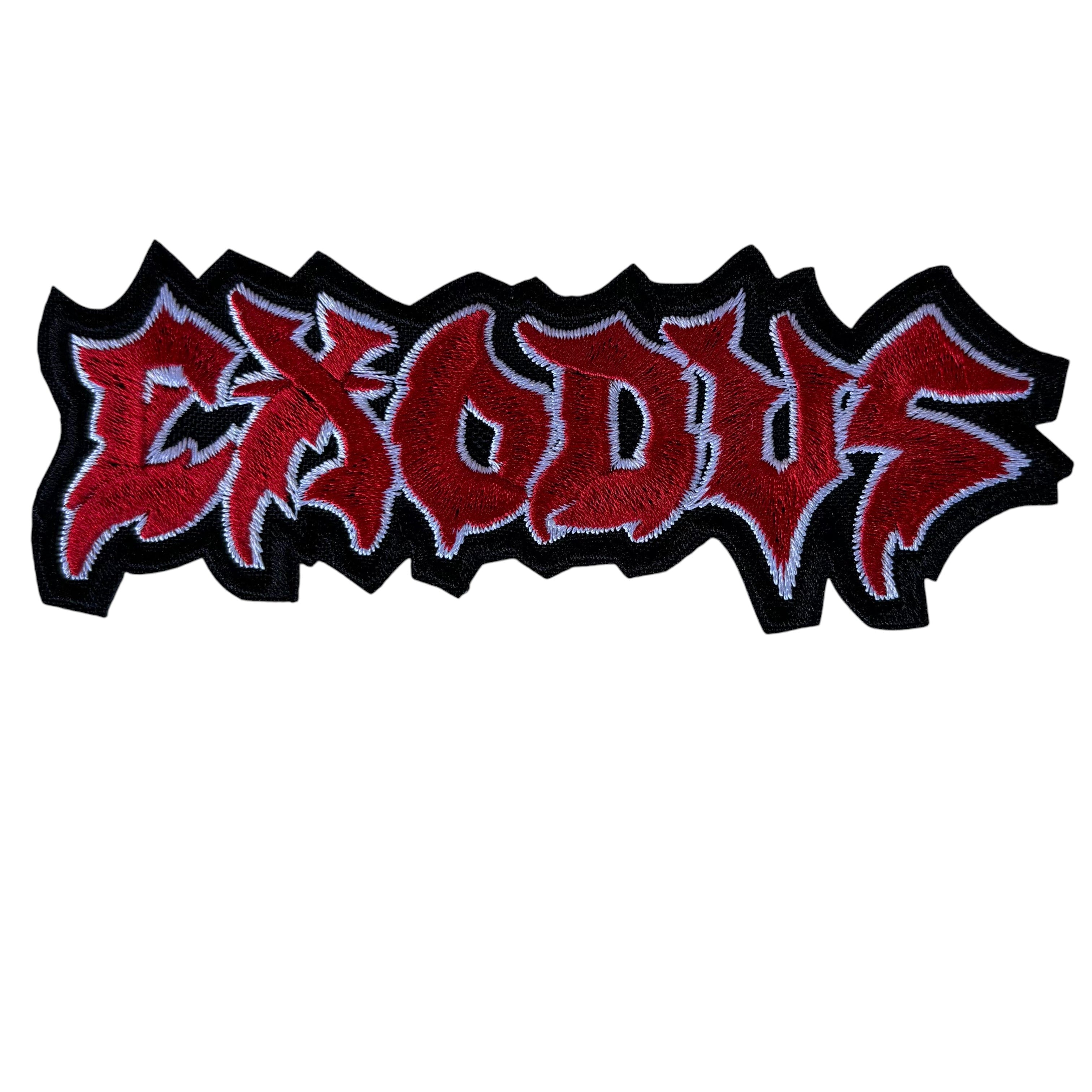 Exodus Logo Embroidered Patch