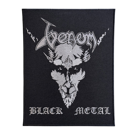 Venom Black Metal Back Patch