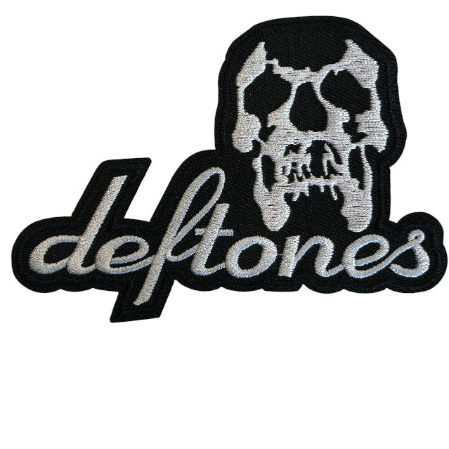Deftones Skull Embroidered Patch
