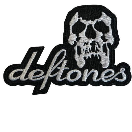 Deftones Skull Embroidered Patch