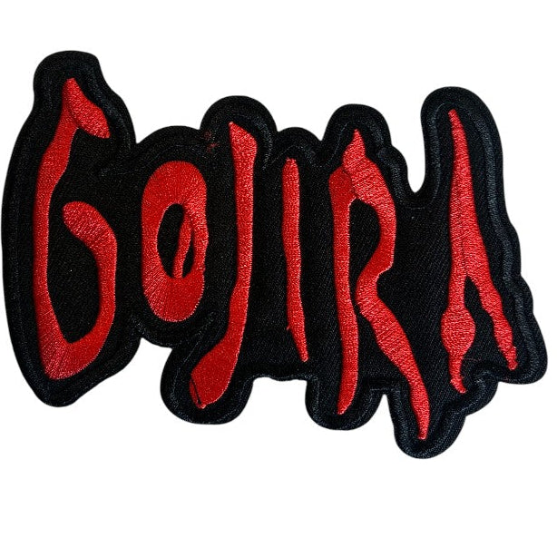 Gojira Red Logo Embroidered Patch