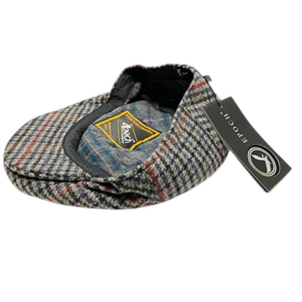 Mens Grey Wool Newsboy Cap